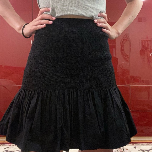 Urban Outfitters Black Smocked Skirt Size xs - Picture 9 of 12